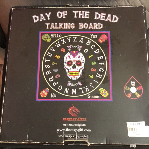 Vintage Day Of The Dead Talking Board NWT - Picture 5 of 11